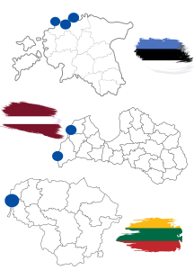 Delamode Baltics keltų bilietai iš ir į Lietuvą, Latviją ir Estiją