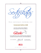 Smulkiojo ir vidutinio verslo - Gazelė sertifikatas 2011