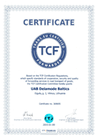 TCF sertifikatas