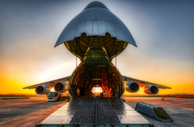 Image of cargo freight plane