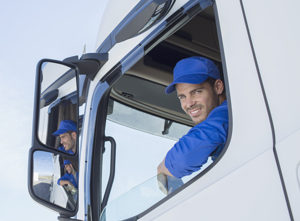 Image of a truck driver