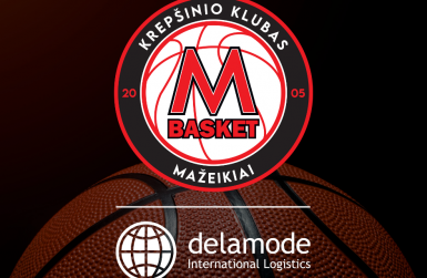 Delamode Baltics tapo generaliniu Mažeikių „M Basket“ krepšinio komandos rėmėju
