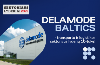 Vienintelė ekspedijavimo ir logistikos įmonė tarp Lietuvos transporto lyderių