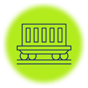 Apie mus Delamode Baltics krovinių gabenimas geležinkeliais