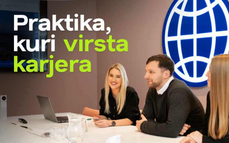 Praktika pardavimų skyriuje – karjeros pradžia tarptautinėje logistikoje