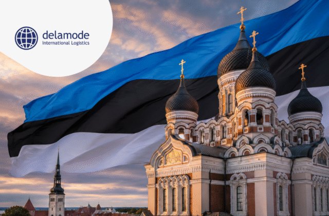 Krovinių pervežimas į / iš Estijos Delamode Baltics