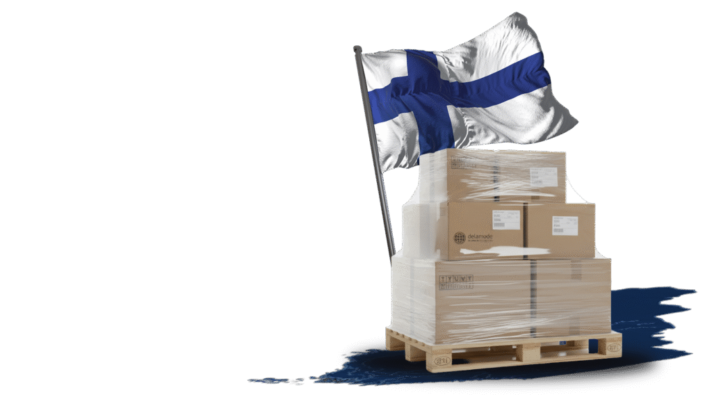 Krovinių pervežimas Suomija Europa Delamode Baltics